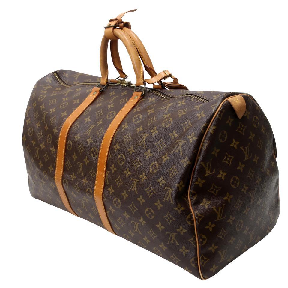 Louis Vuitton Keepall 55 Monogram Canvas Travel Bag LV-0829N-0002