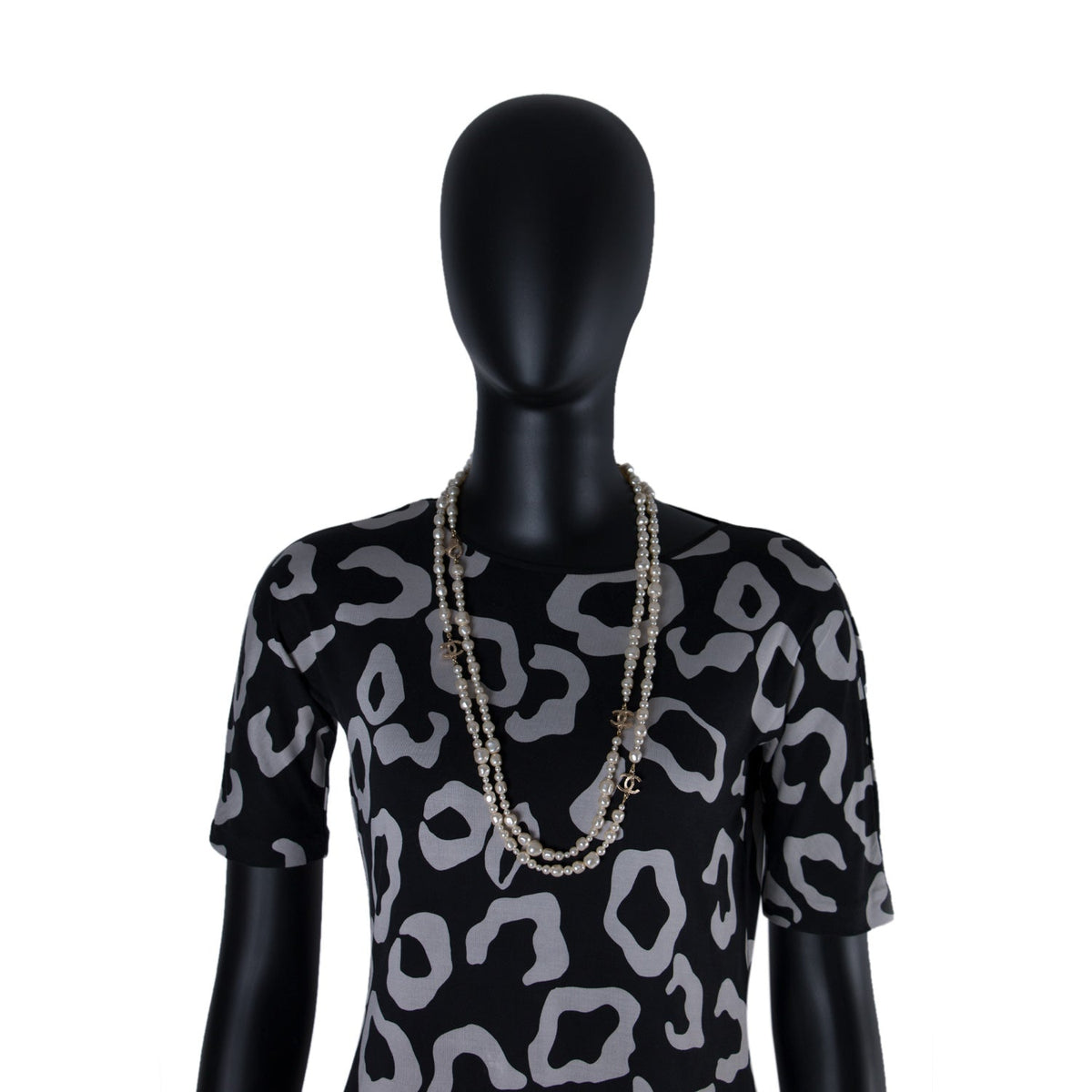 Chanel Pearl Graduated Long Necklace