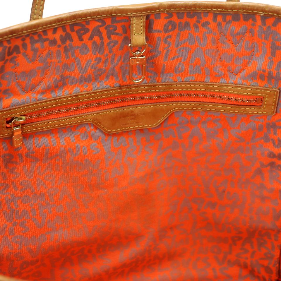 Louis Vuitton Neverfull Graffiti GM Rare Monogram Stephen Sprouse Tote LV-0618N-0005