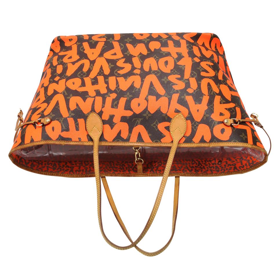 Louis Vuitton Neverfull Graffiti GM Rare Monogram Stephen Sprouse Tote LV-0618N-0005