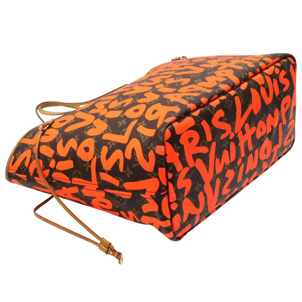 Louis Vuitton Neverfull Graffiti GM Rare Monogram Stephen Sprouse Tote LV-0618N-0005