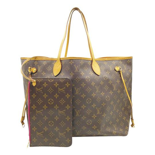 Louis Vuitton Neverfull Neo Gm Pivoine with Pouch Brown Monogram Canvas Tote