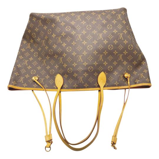 Louis Vuitton Neverfull Neo Gm Pivoine with Pouch Brown Monogram Canvas Tote