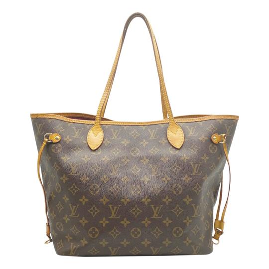Louis Vuitton Neverfull Neo Mm Pivoine Brown Monogram Canvas Tote