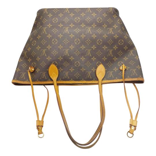 Louis Vuitton Neverfull Neo Mm Pivoine Brown Monogram Canvas Tote