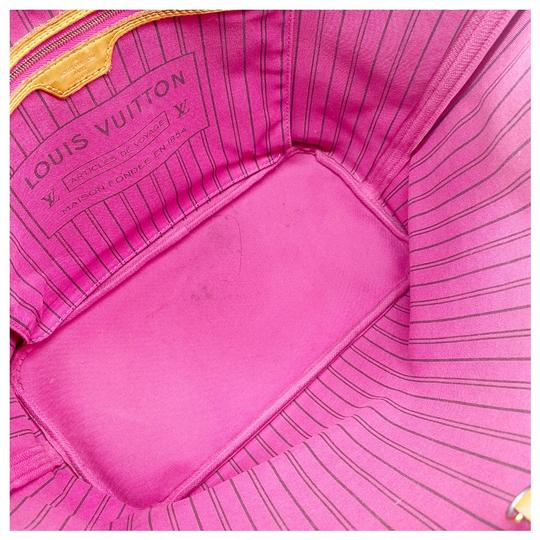 Louis Vuitton Neverfull Neo Mm Pivoine Brown Monogram Canvas Tote