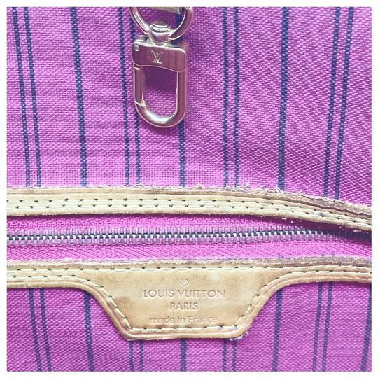 Louis Vuitton Neverfull Neo Mm Pivoine Brown Monogram Canvas Tote