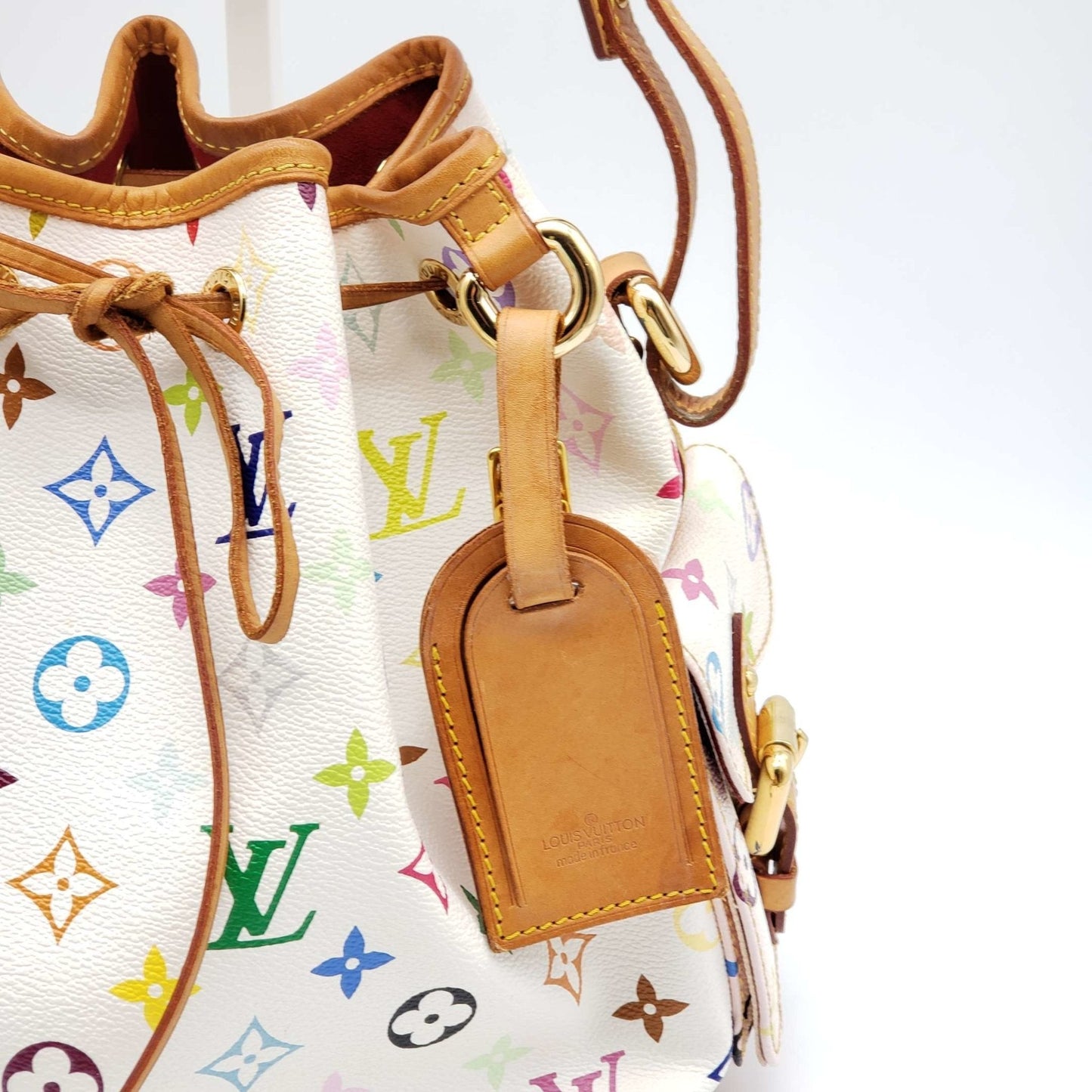 Louis Vuitton Noe Petit Multicolor Shoulder Bag