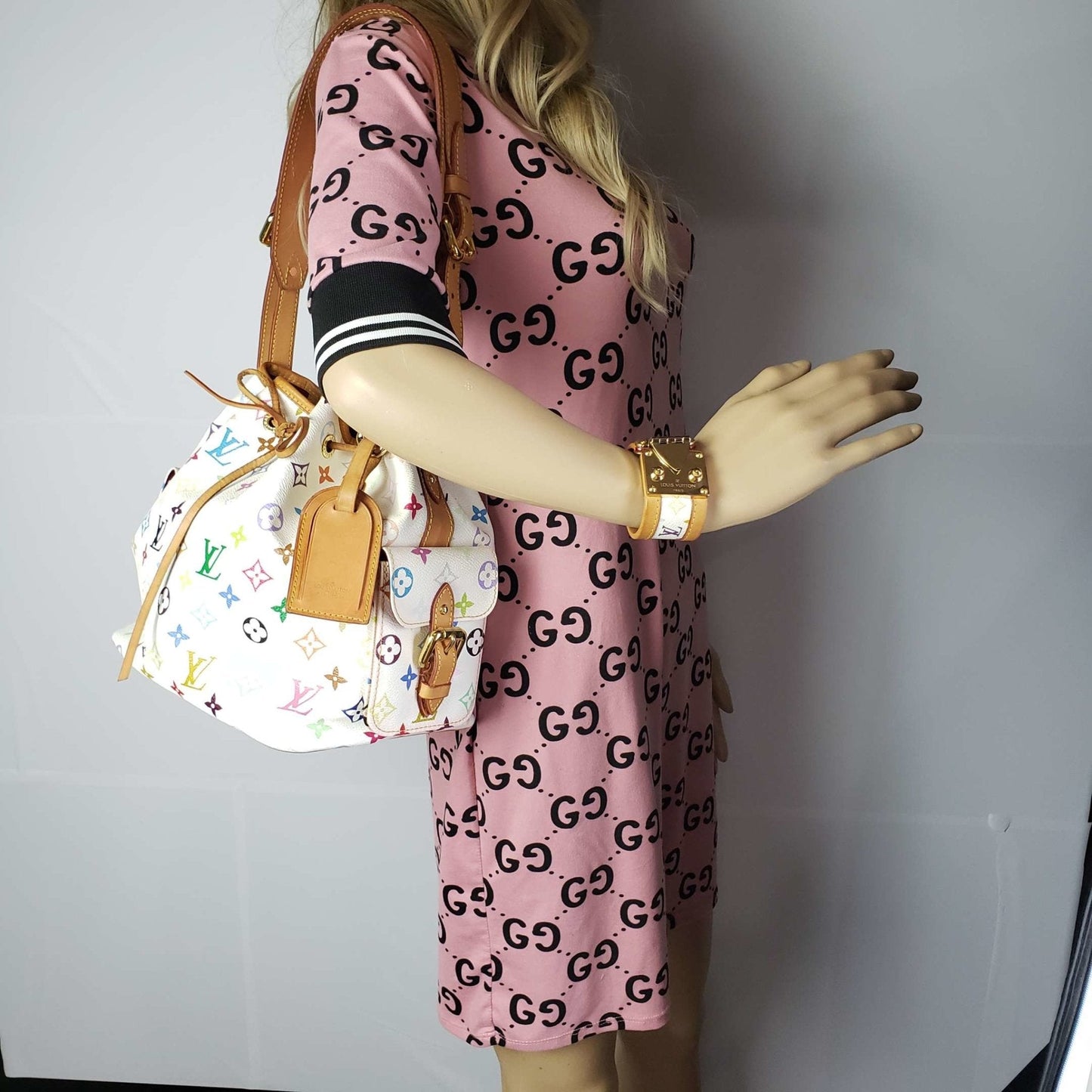 Louis Vuitton Noe Petit Multicolor Shoulder Bag