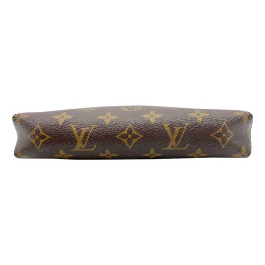 Louis Vuitton Pallas Clutch Bleu Marine Blue Monogram Canvas Shoulder Bag