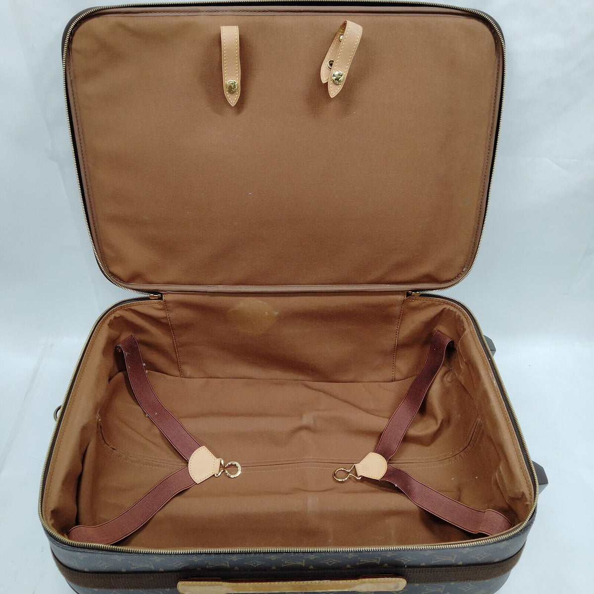 Louis Vuitton Pegase 45 Brown Monogram Travel Bag