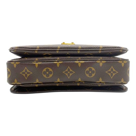 Louis Vuitton Pochette Metis Brown Monogram Canvas Shoulder Bag