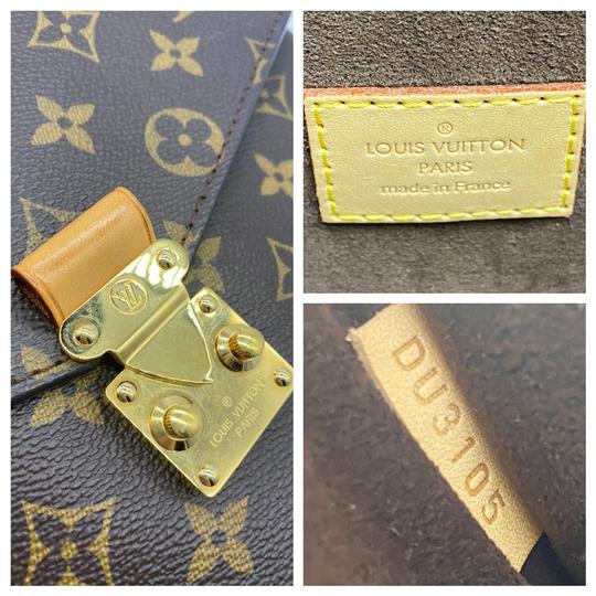 Louis Vuitton Pochette Metis Brown Monogram Canvas Shoulder Bag