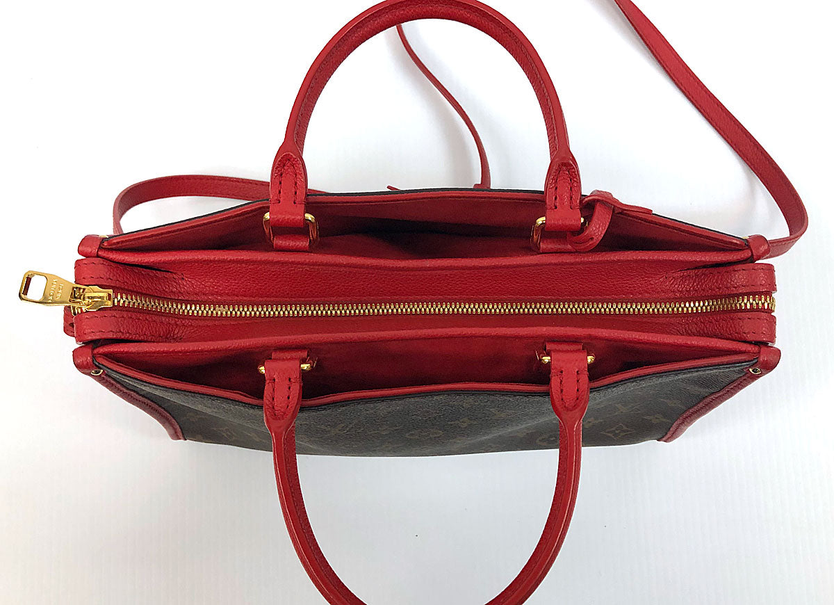 Louis Vuitton Popincourt PM Tote Cherry