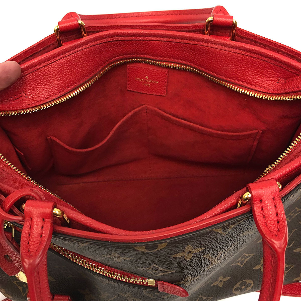 Louis Vuitton Popincourt PM Tote Cherry