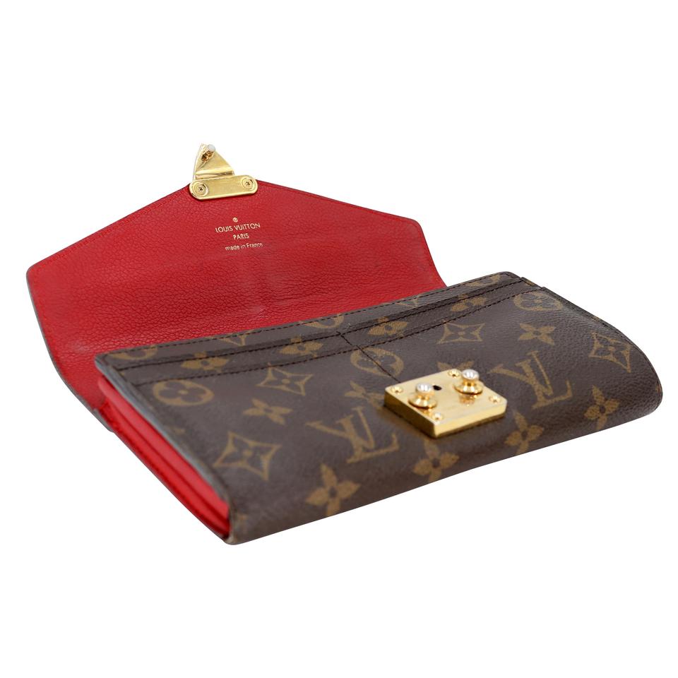 Louis Vuitton Portefeuille Pallas Long Wallet Gm Lv-W0408P-0003