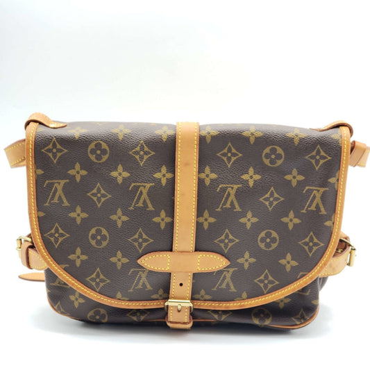 Louis Vuitton Saumur 30 Browns Monogram Crossbody