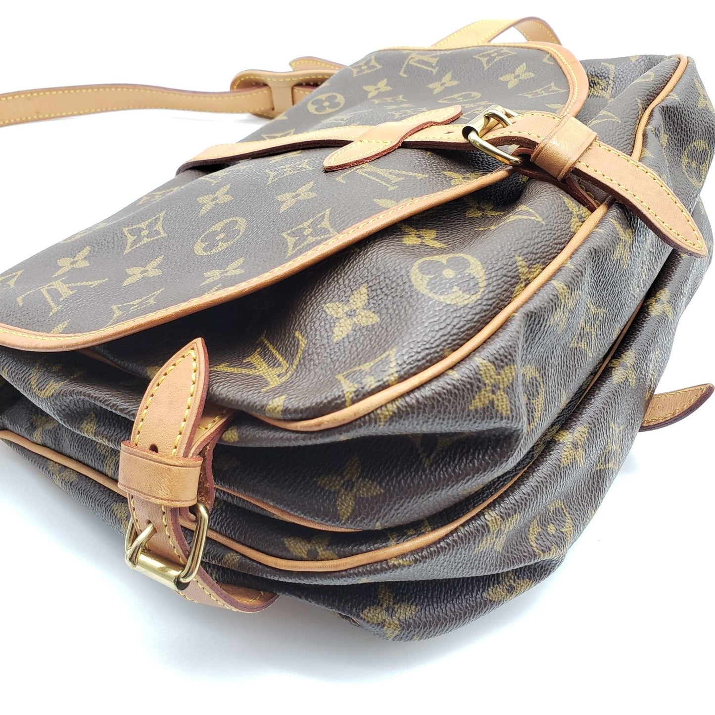 Louis Vuitton Saumur 30 Browns Monogram Crossbody