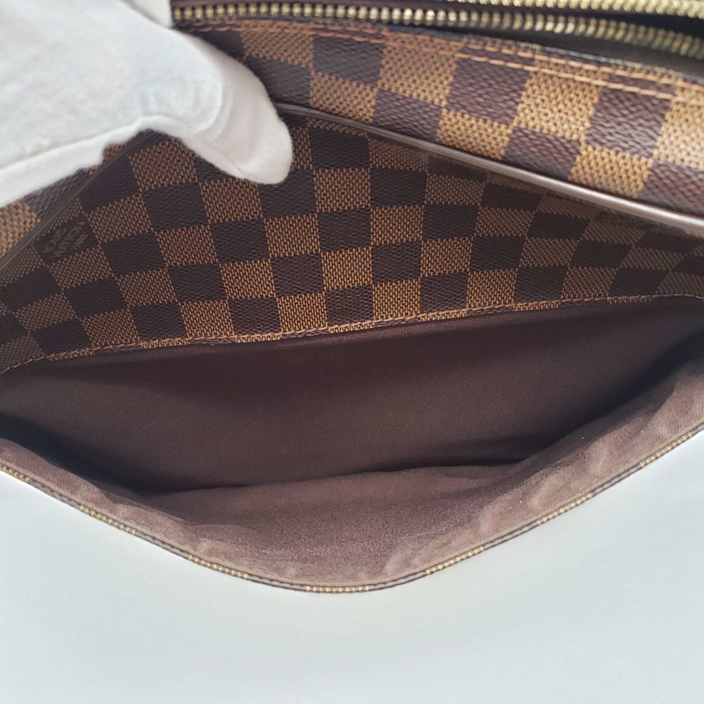 Louis Vuitton Shelton Damier Ebene Crossbody Bag