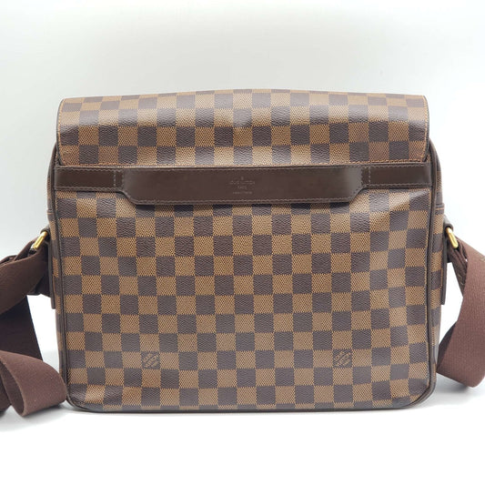 Louis Vuitton Shelton Damier Ebene Crossbody Bag