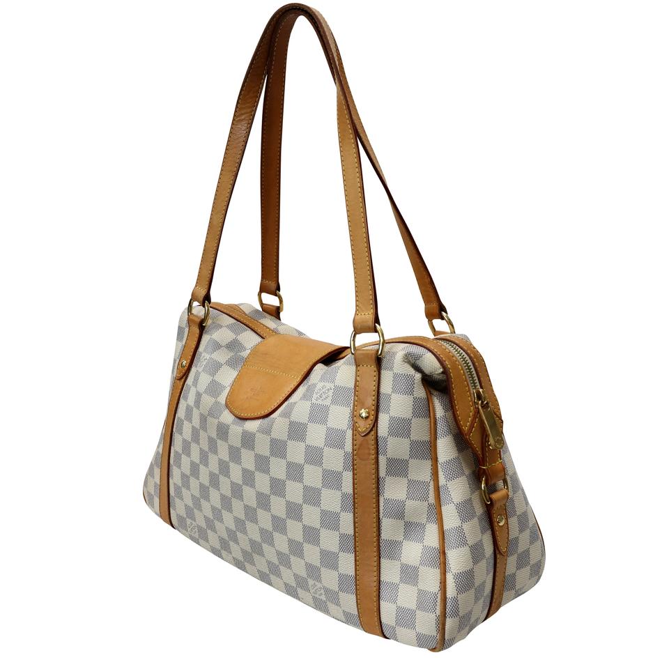 Louis Vuitton Damier Azur GM Stresa Shoulder Handbag LV-B0504P-0002