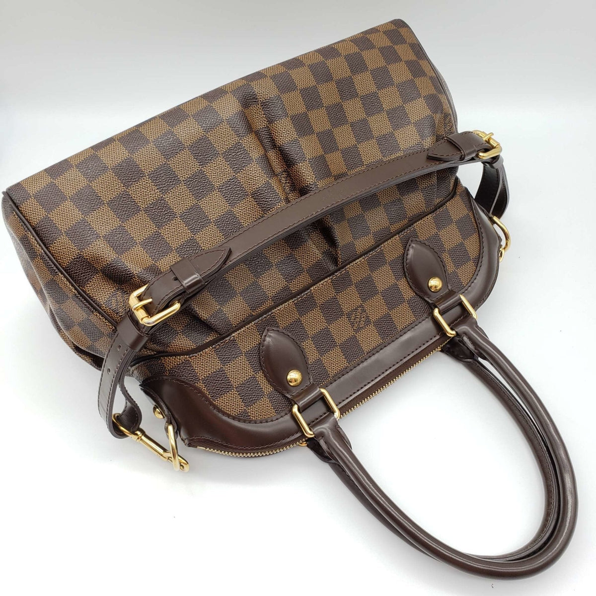 Louis Vuitton Trevi PM Damier Ebene Shoulder Bag