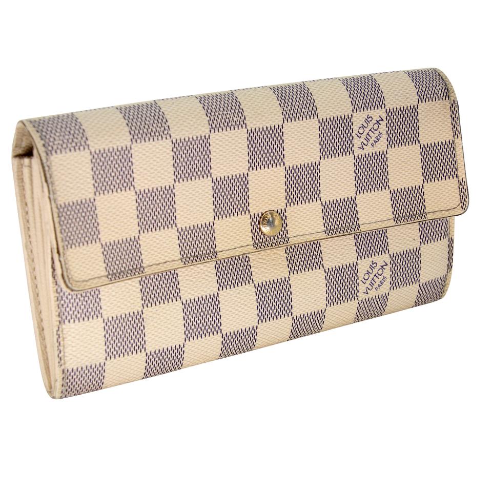 Louis Vuitton Azur Canvas Sarah Damier Wallet LV-0310N-0066