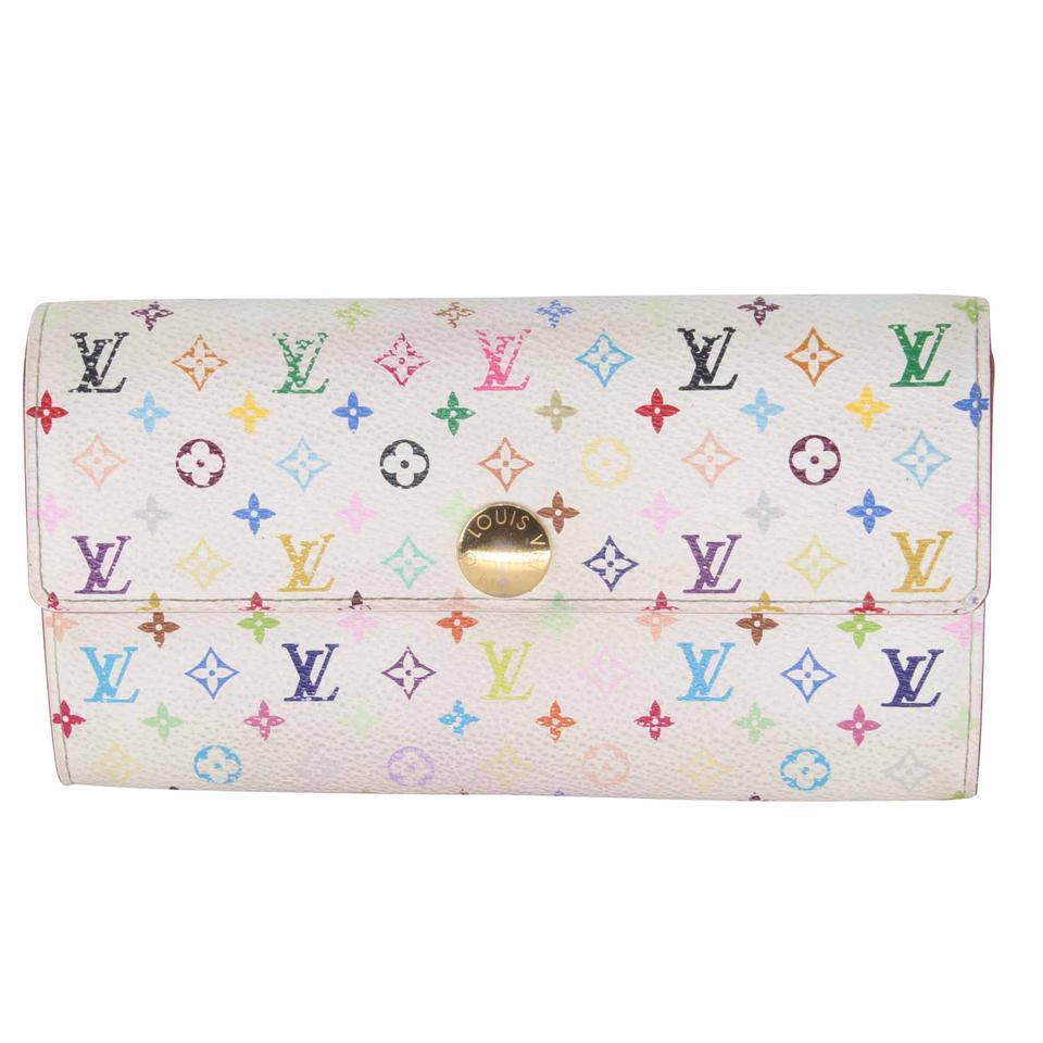 Louis Vuitton Sarah Multicolore Monogram Canvas Wallet LV-0213N-0027