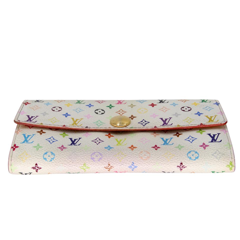 Louis Vuitton Sarah Multicolore Monogram Canvas Wallet LV-0213N-0027