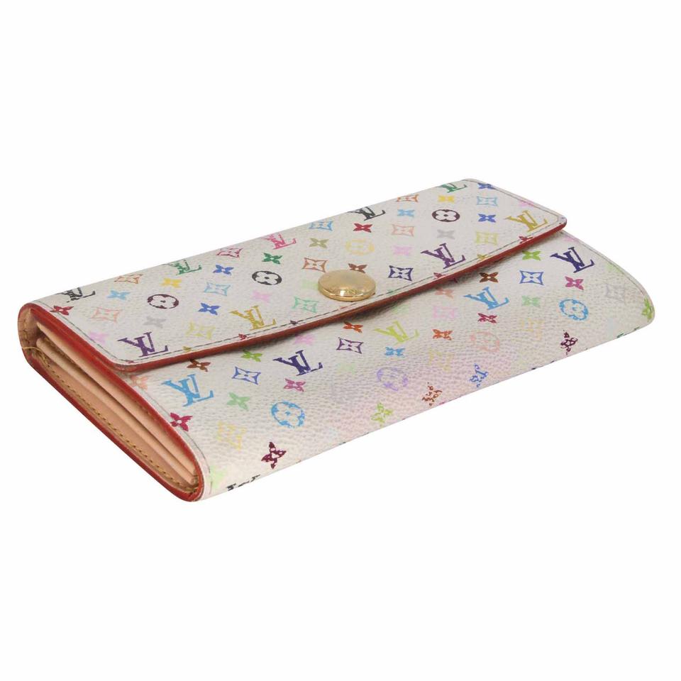 Louis Vuitton Sarah Multicolore Monogram Canvas Wallet LV-0213N-0027