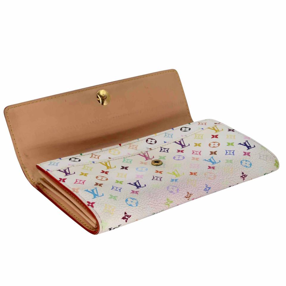 Louis Vuitton Sarah Multicolore Monogram Canvas Wallet LV-0213N-0027