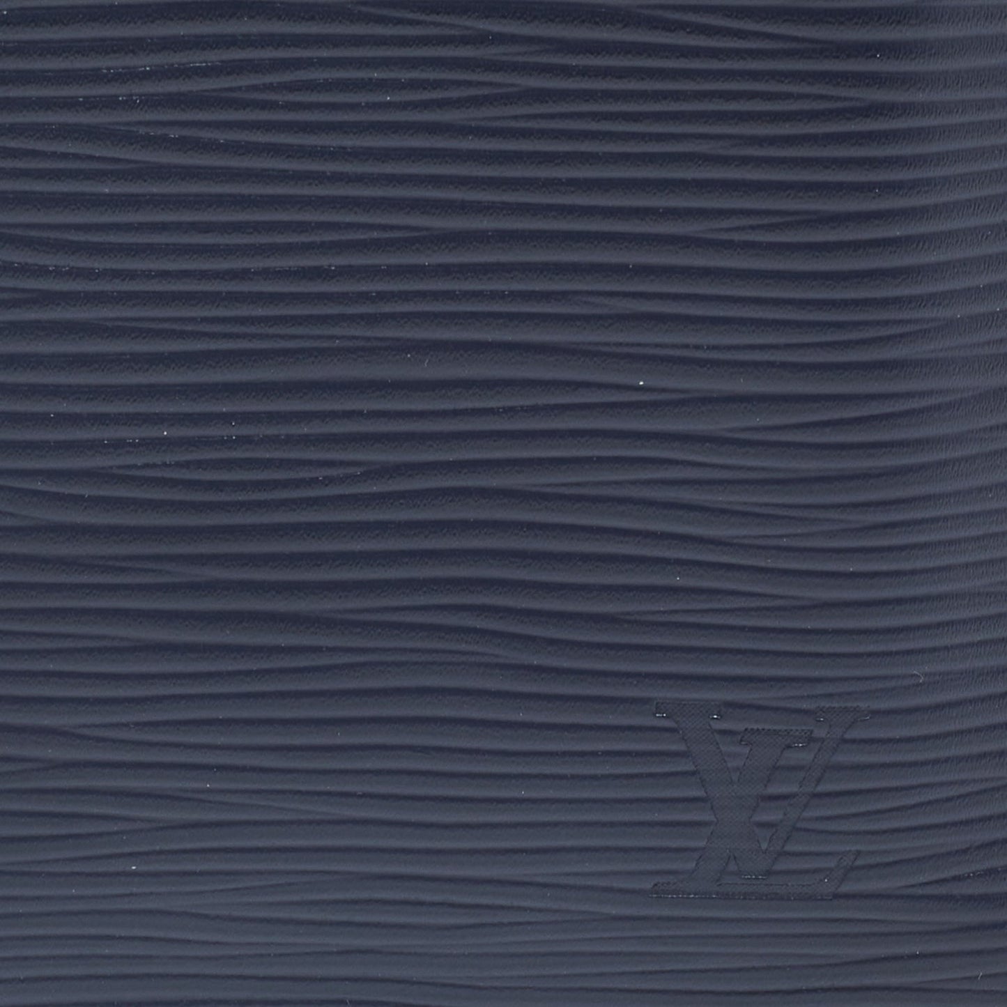 LOUIS VUITTON Navy Blue Epi Leather Brazza Wallet