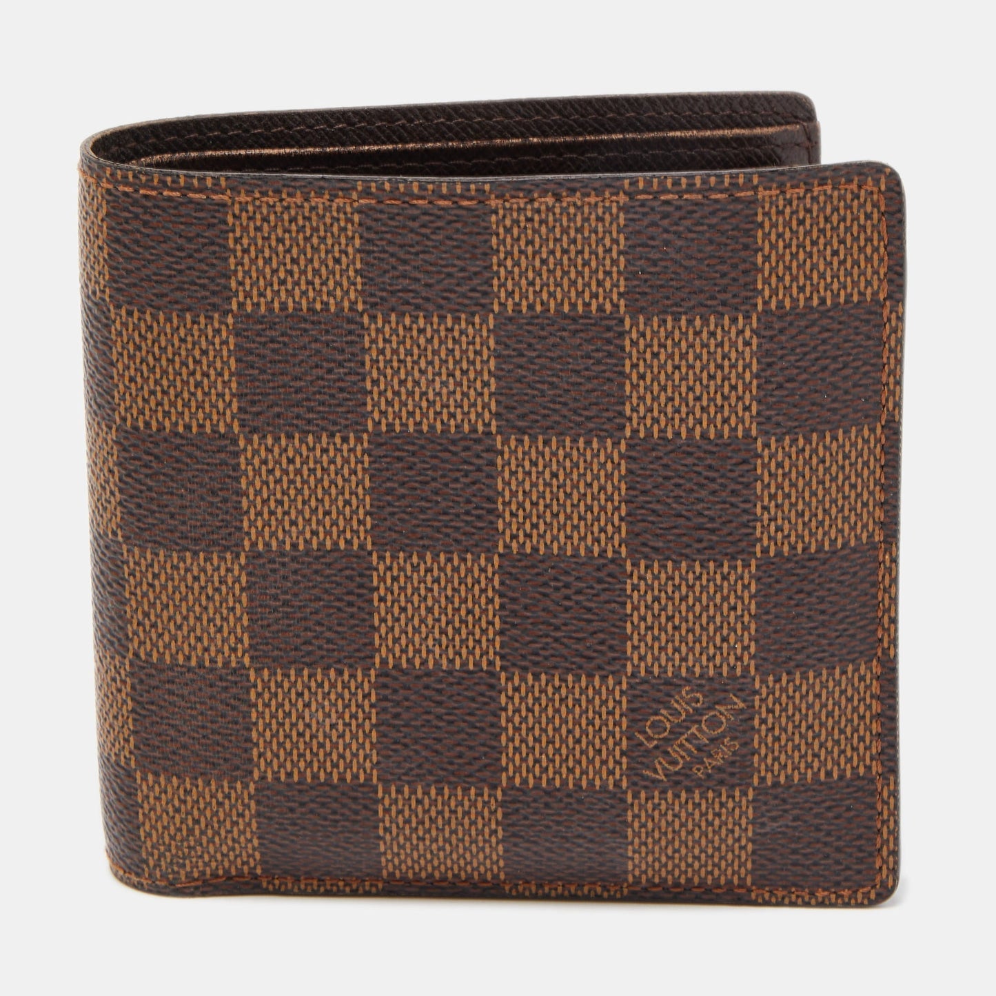 LOUIS VUITTON Damier Ebene Canvas Wallet