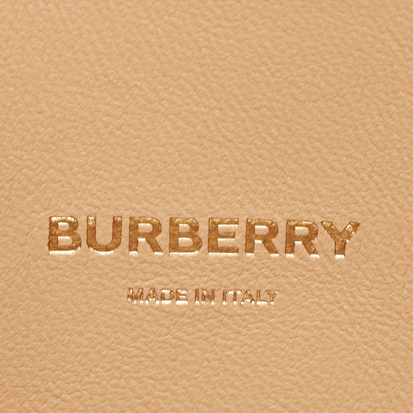 BURBERRY Beige Satin Studded Olympia Clutch