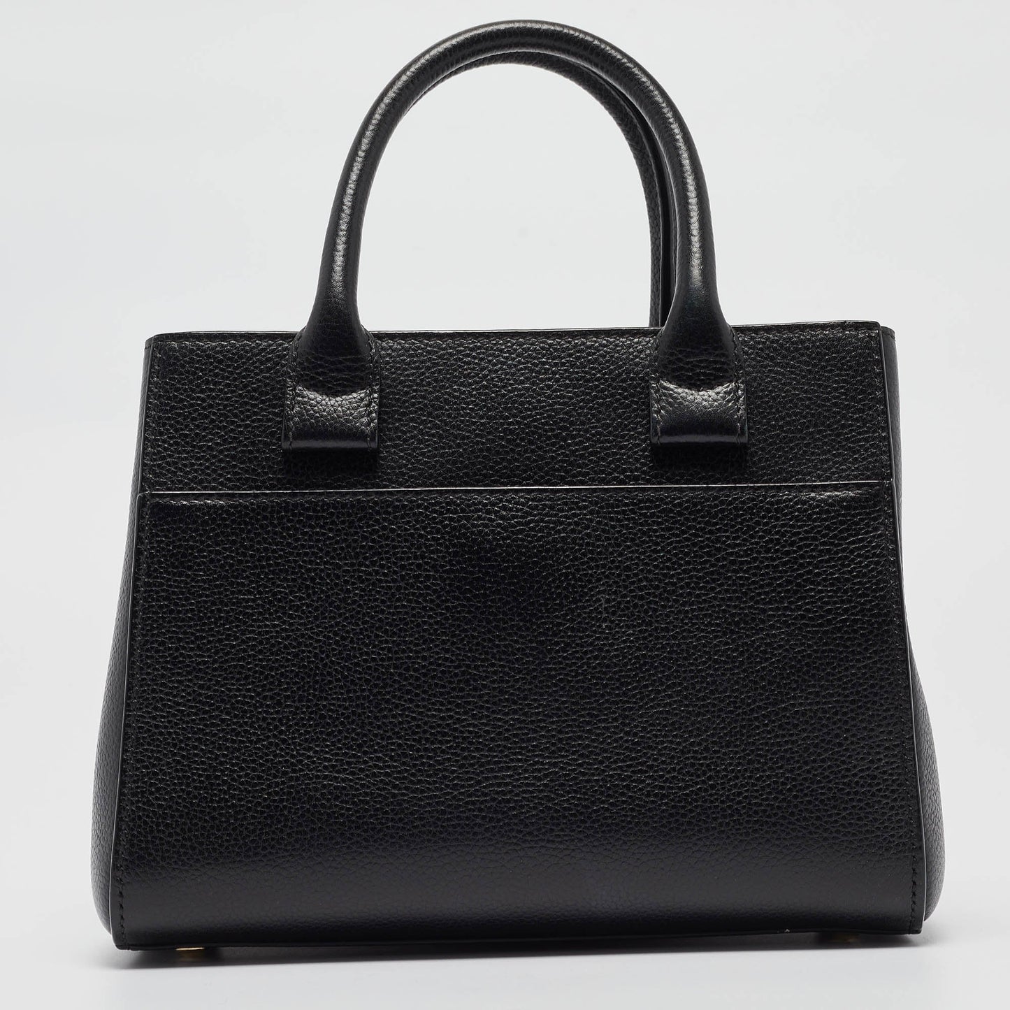 CHANEL Black Leather Mini Neo Executive Tote
