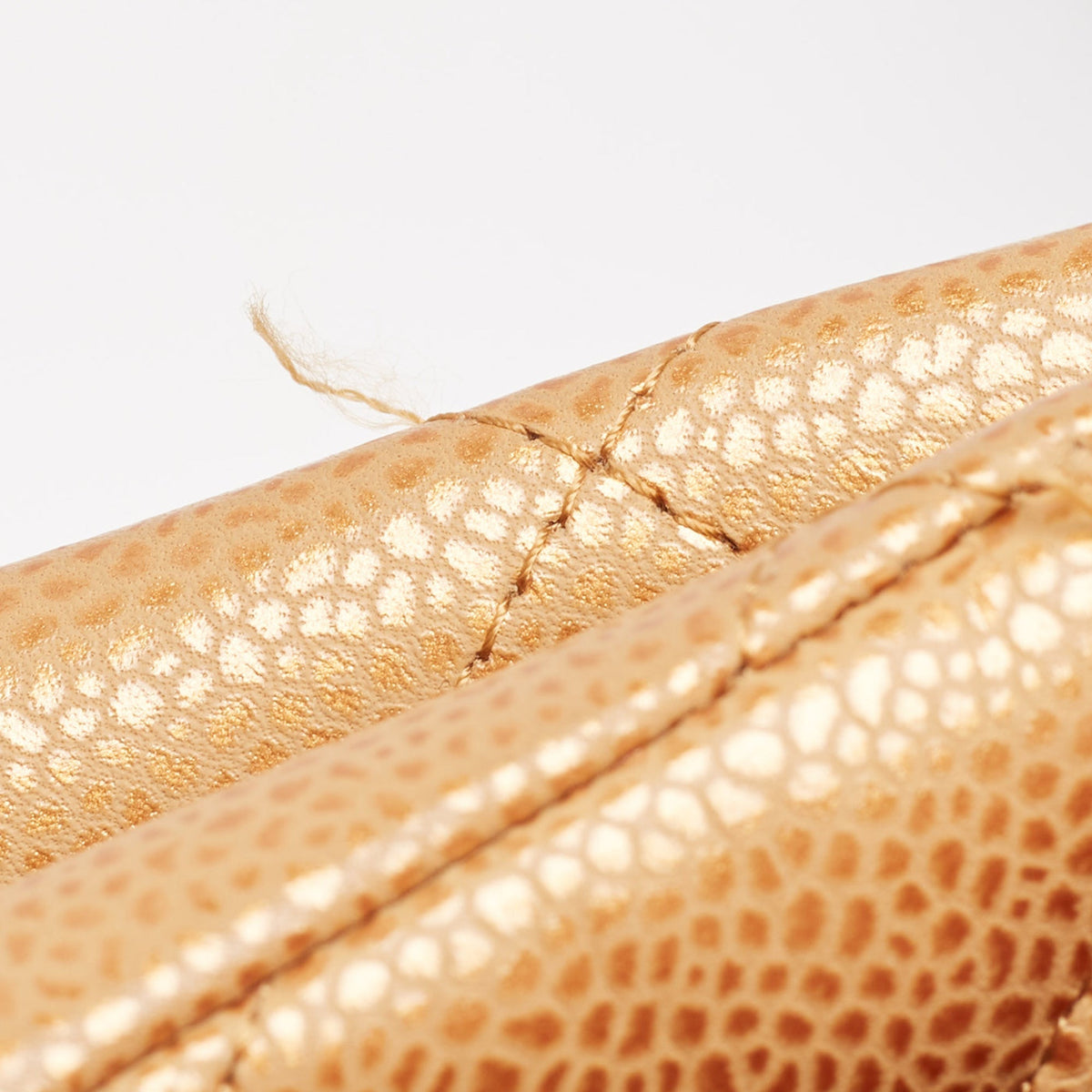 CHANEL Orange Quilted Caviar Leather Maxi Classic Double Flap Bag