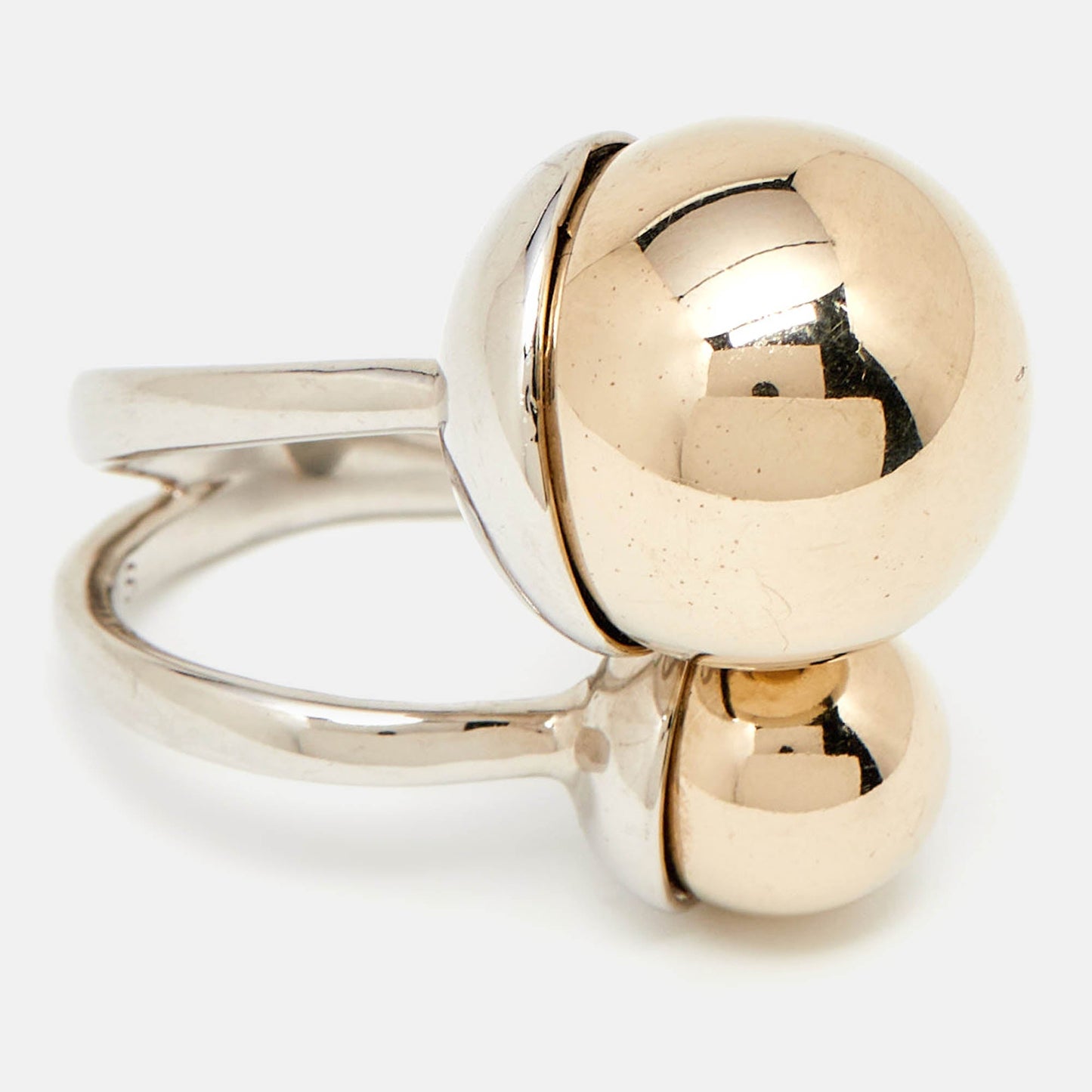 DIOR Ultra Two Tone Metal Ring S