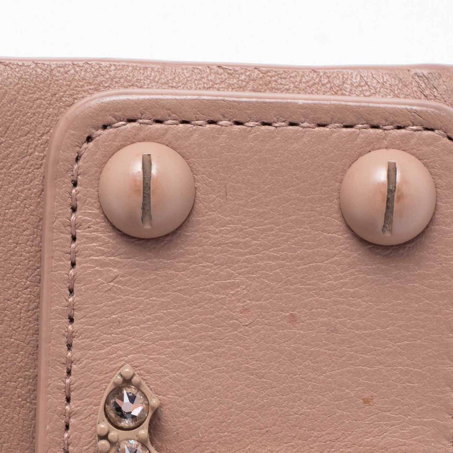 DIOR Beige Leather J'A iPhone X/XS Cover