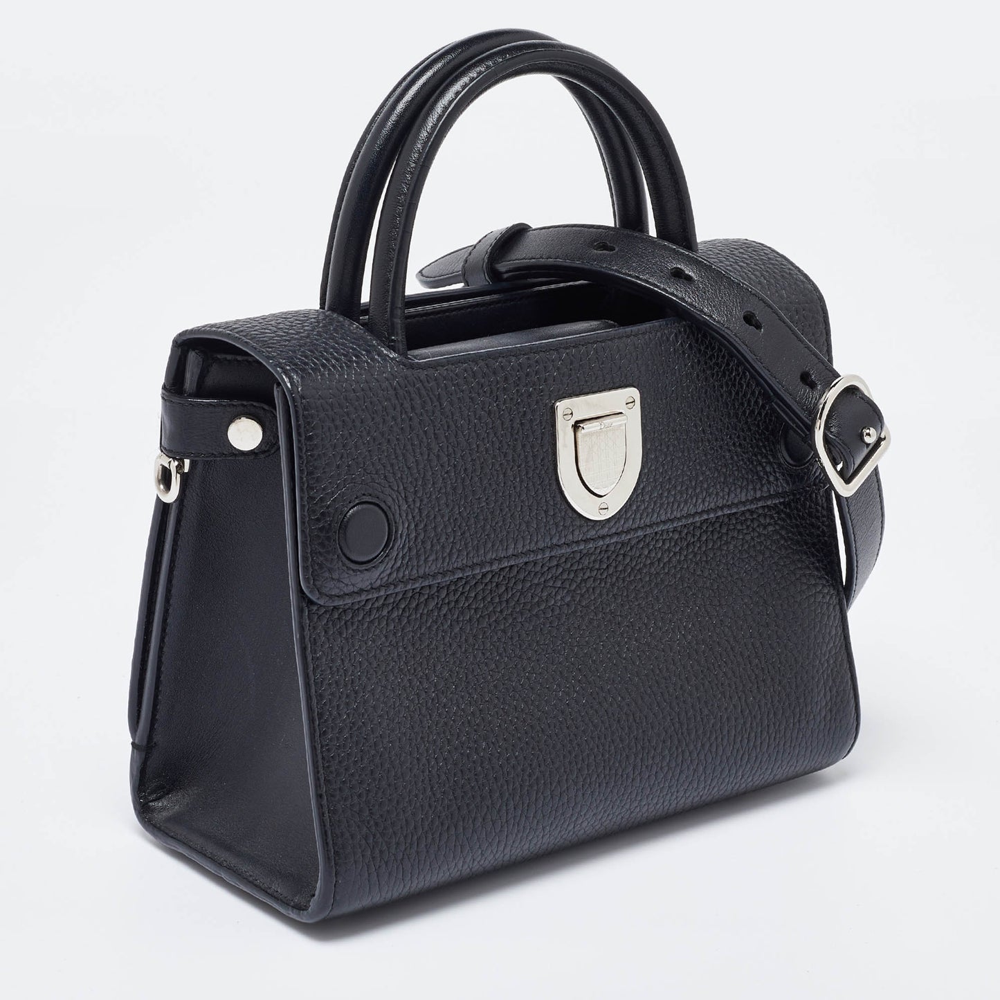 DIOR Black Leather Mini ever Tote