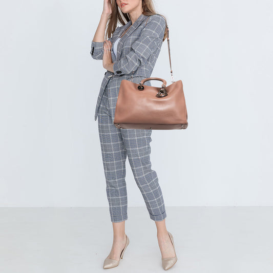 DIOR Old Rose Leather Large issimo Shopper Tote