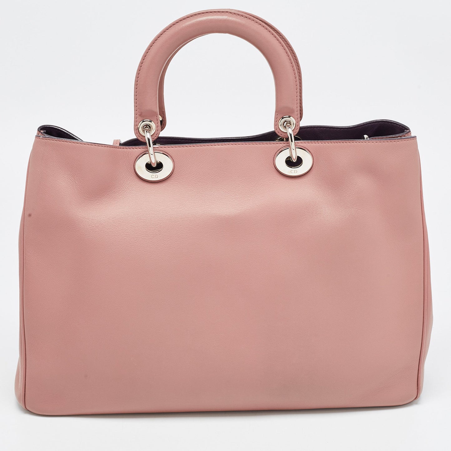 DIOR Old Rose Leather Large issimo Shopper Tote