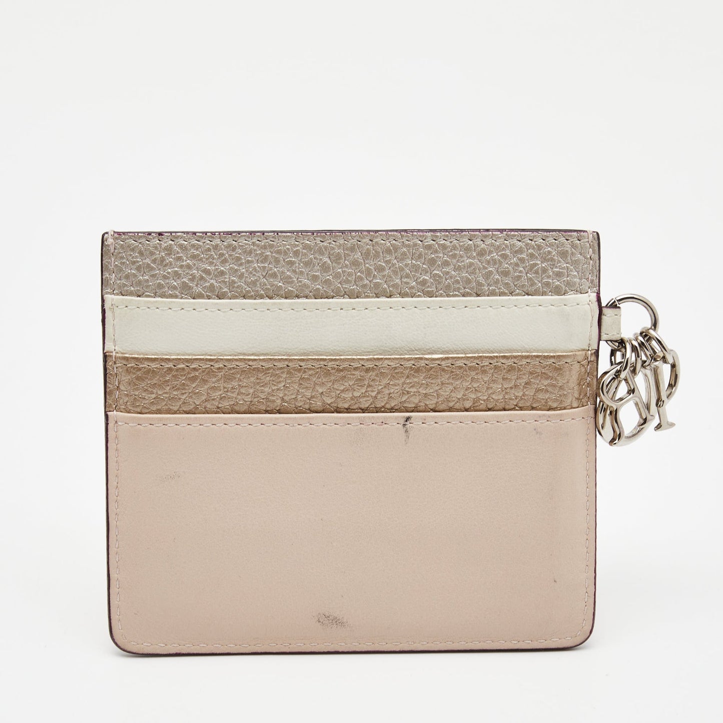 DIOR Multicolor Leather Lady  Card Holder