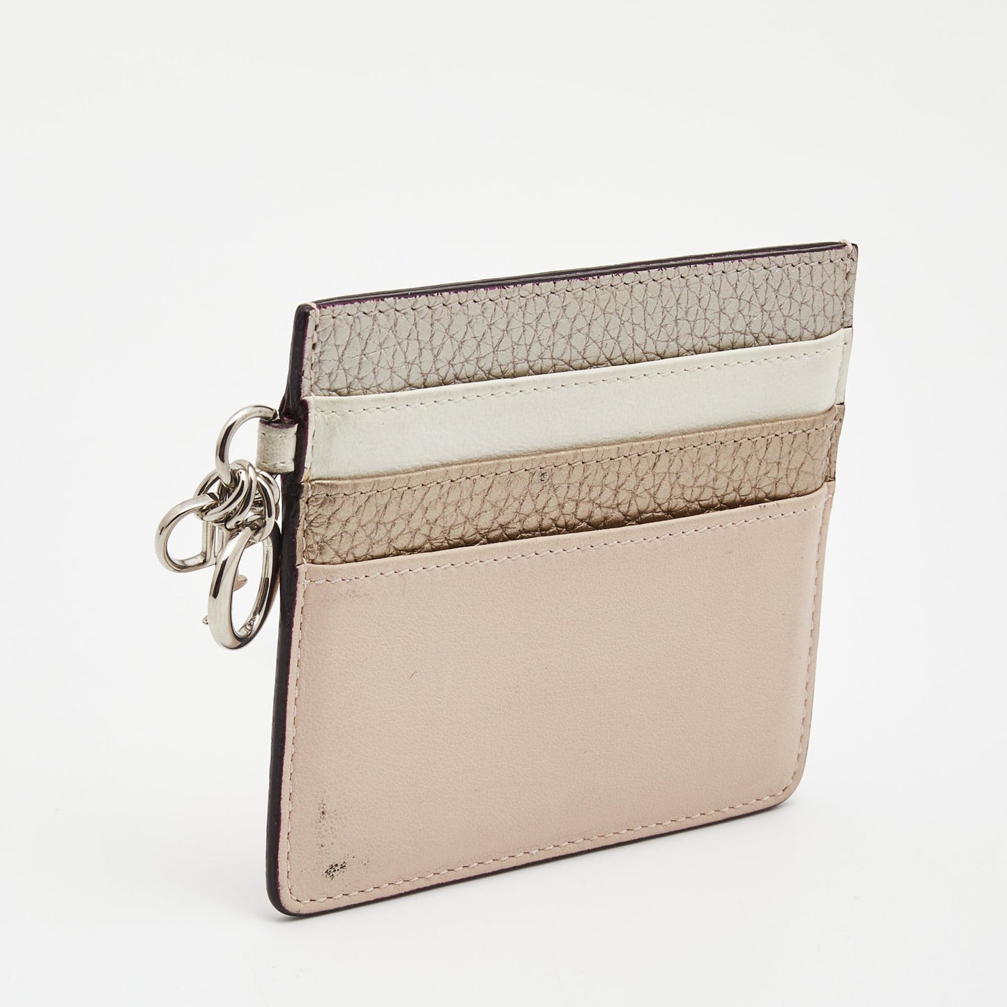 DIOR Multicolor Leather Lady  Card Holder
