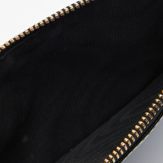 DIOR Black Patent Leather Zip Pouch