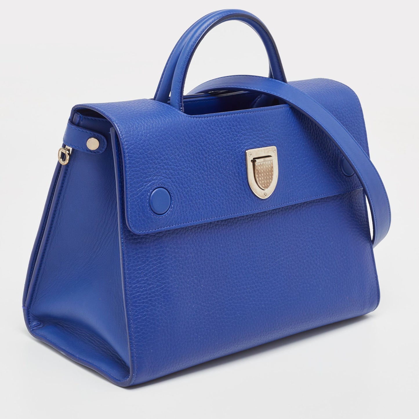 DIOR Blue Leather Medium ever Tote