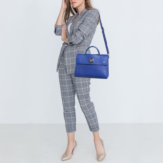 DIOR Blue Leather Medium ever Tote