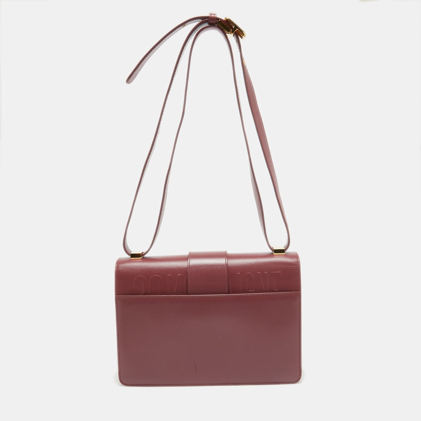 DIOR Rose Wood Pink Leather 30 Montaigne Shoulder Bag