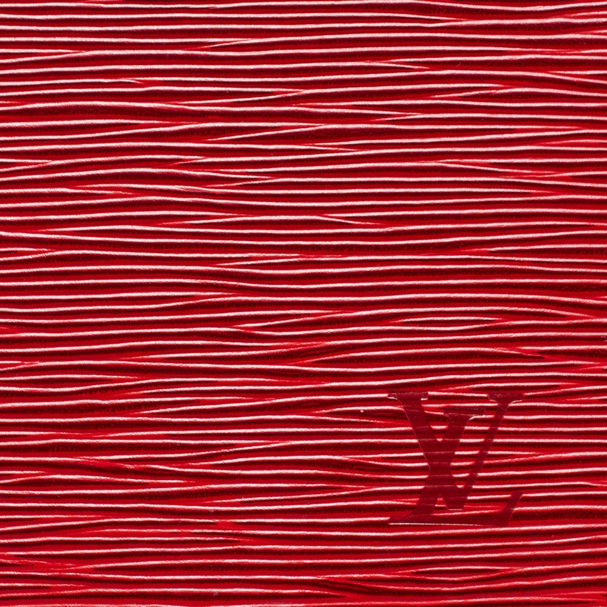 Louis Vuitton Red Epi Leather Poche Documents Portfolio Case