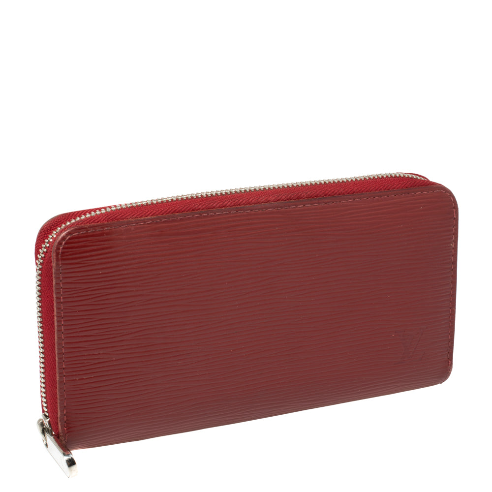Louis Vuitton Rubis Epi Leather Zippy Wallet