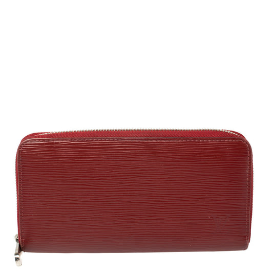 Louis Vuitton Rubis Epi Leather Zippy Wallet